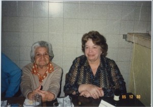 Estela's Great Grandmother Estela Sr. and Grandmother Estela
