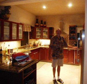 Rick in their Cabo Kitchen