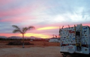 Sunrise at the Pescadero Campground