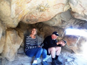 Linda & Tom really enjoyed the Cave Paintings