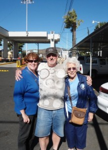 Gwen, Carl & Betty are ready for Baja!