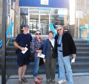Tom, Linda, Sue & Harry are good to go now with their Tourist permits!