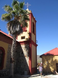 The church at El Triunfo