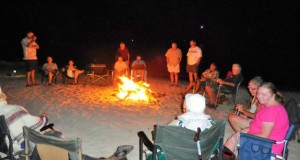 Everybody loves a fire on the beach