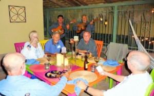 Baja Fiesta Dinner at Marv & Shel's is always fun!
