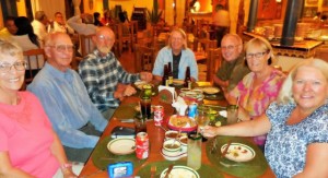 Bill & Marilynn joined us at Los Magueyes in La Paz