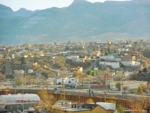 Burbs of Juarez, over the wall