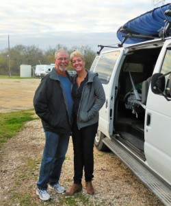 Mike & Kelly joined us at the Hidden Valley RV Park in San Antonio, Tx