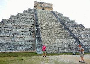 Impressive Pyramid at Chichen Itza