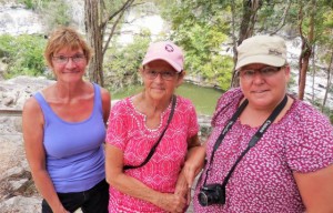 Tres Amigas at the Cenote