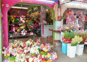 Flowers at the Cancun Market