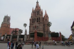 Near the main square in San Miguel
