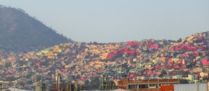 The Mexico City Burbs are colourful