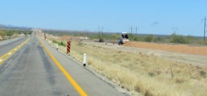 These guys are workin hard on rebuilding the Hwy