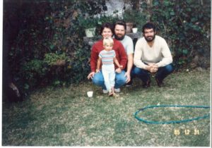 Lisa, Ken, Dan & Antonio Resendiz 1985