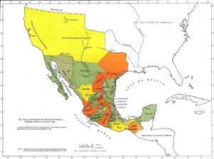 1824 Mexico - Including Alta California