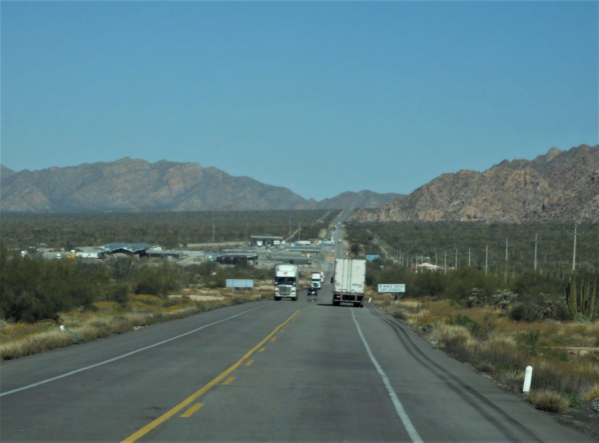 Day 46 Lukeville Arizona Baja Amigos   Banercito Hwy 2 Lukeville AZ Crossing 